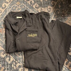 Taylor Swift dark gray folklore Pajama set